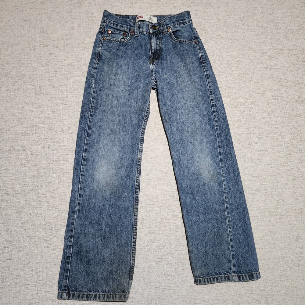 Levis 550 Relaxed Fit Jeans Kids 14 Slim Blue Medium Wash Denim 5550-259